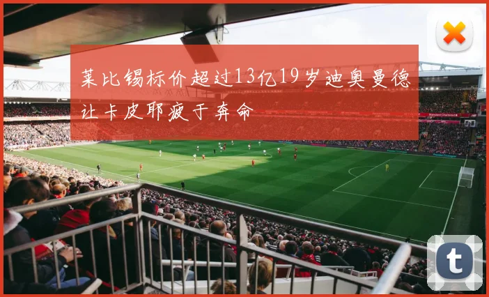 莱比锡标价超过13亿19岁迪奥曼德让卡皮耶疲于奔命