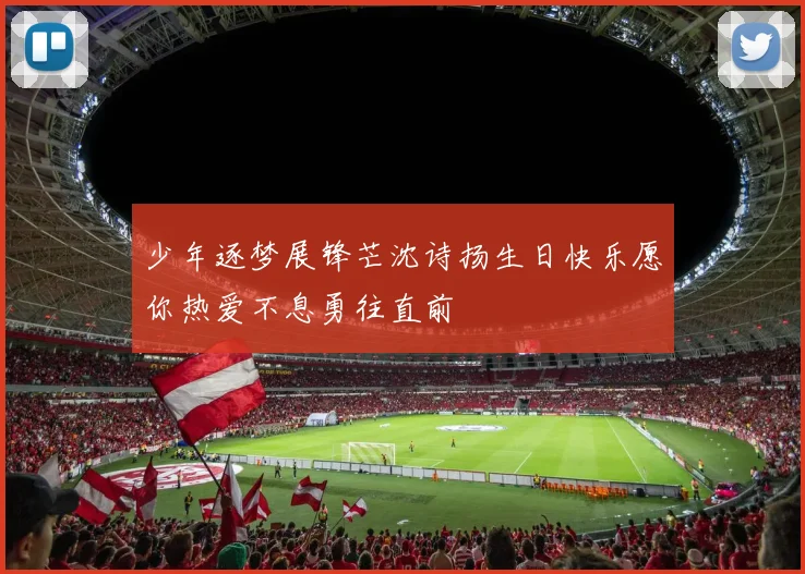 少年逐梦展锋芒沈诗扬生日快乐愿你热爱不息勇往直前
